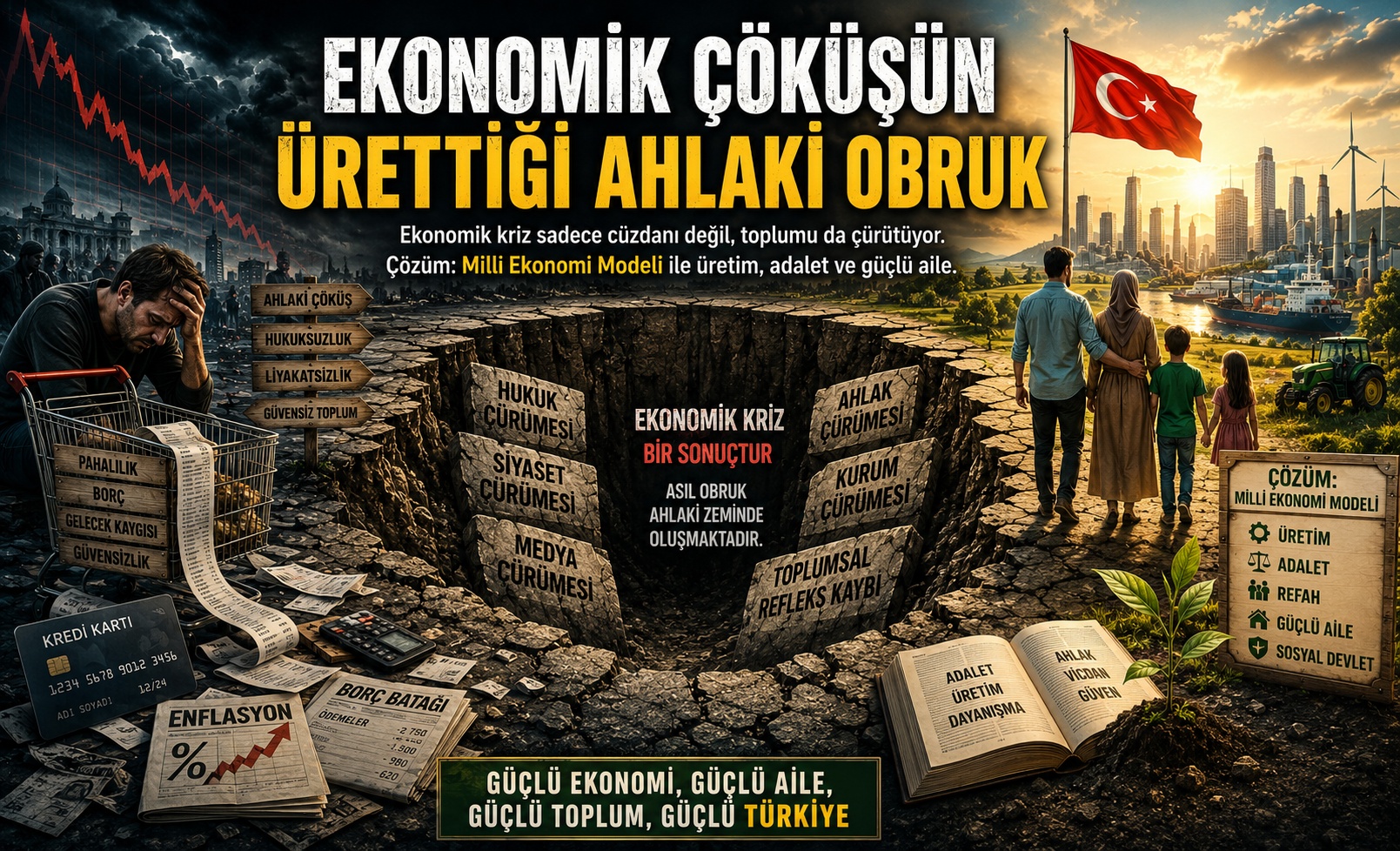 Ekonomik Çöküşün Ürettiği Ahlaki Obruk